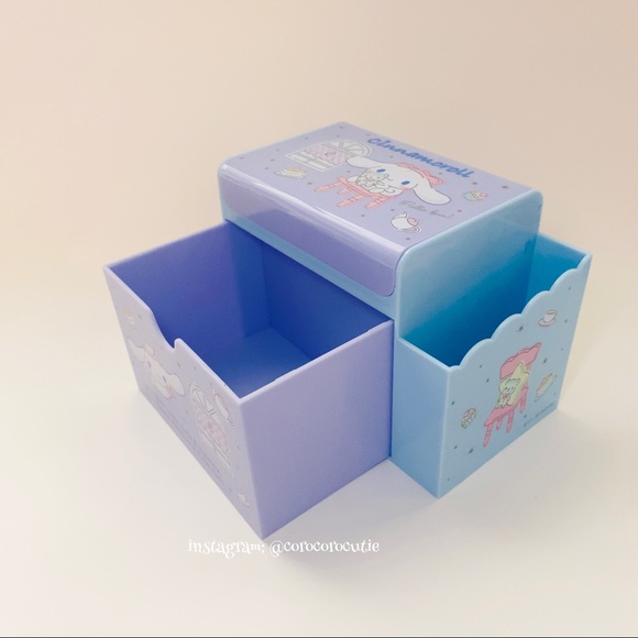 🧡 SOLD 🧡 Sanrio Kawaii Cinnamoroll Storage Chest & Mirror Like New Storage Box - Picture 4 of 12